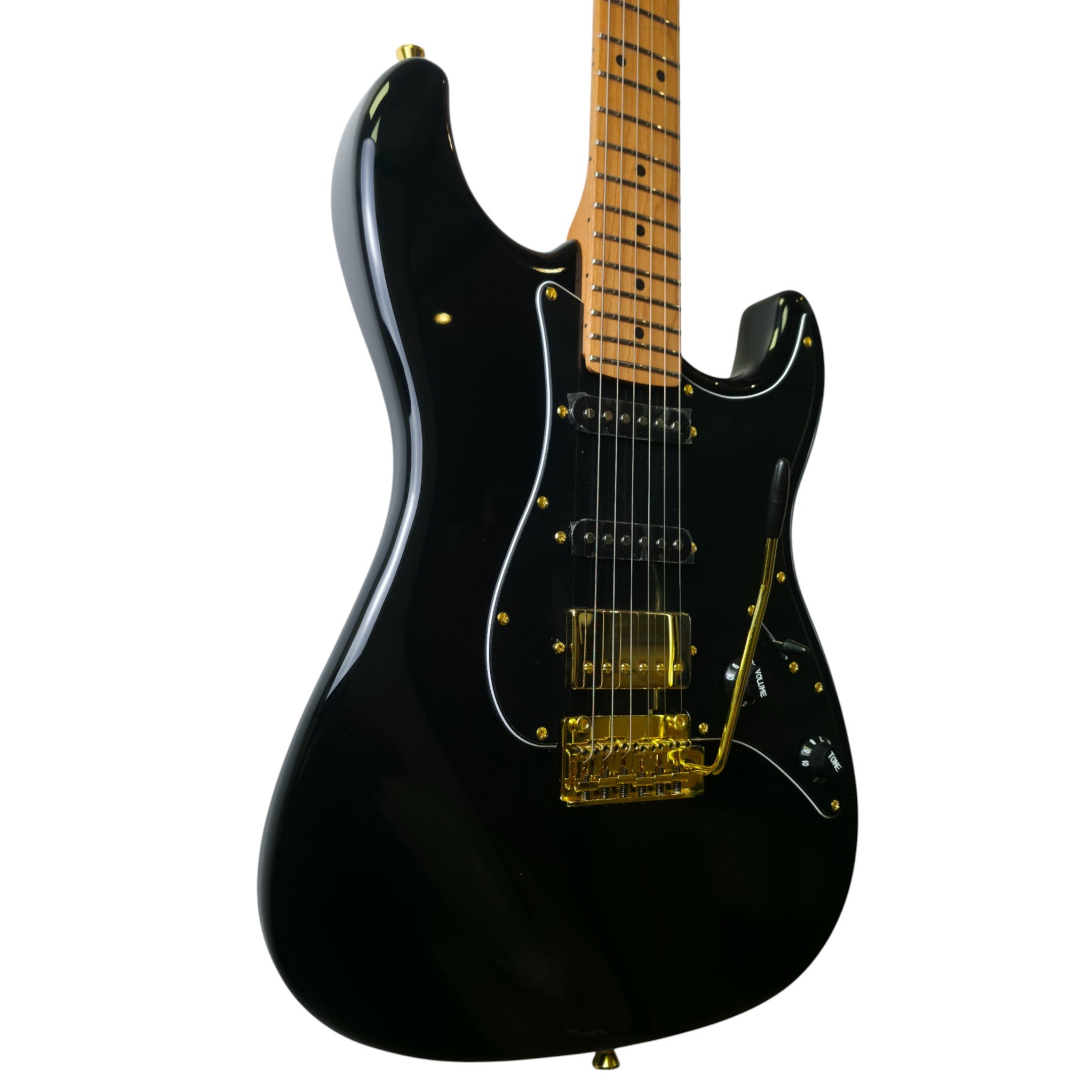 Electric Guitar Jet Guitars JS400 BKG Black Free Setup – Kairon
