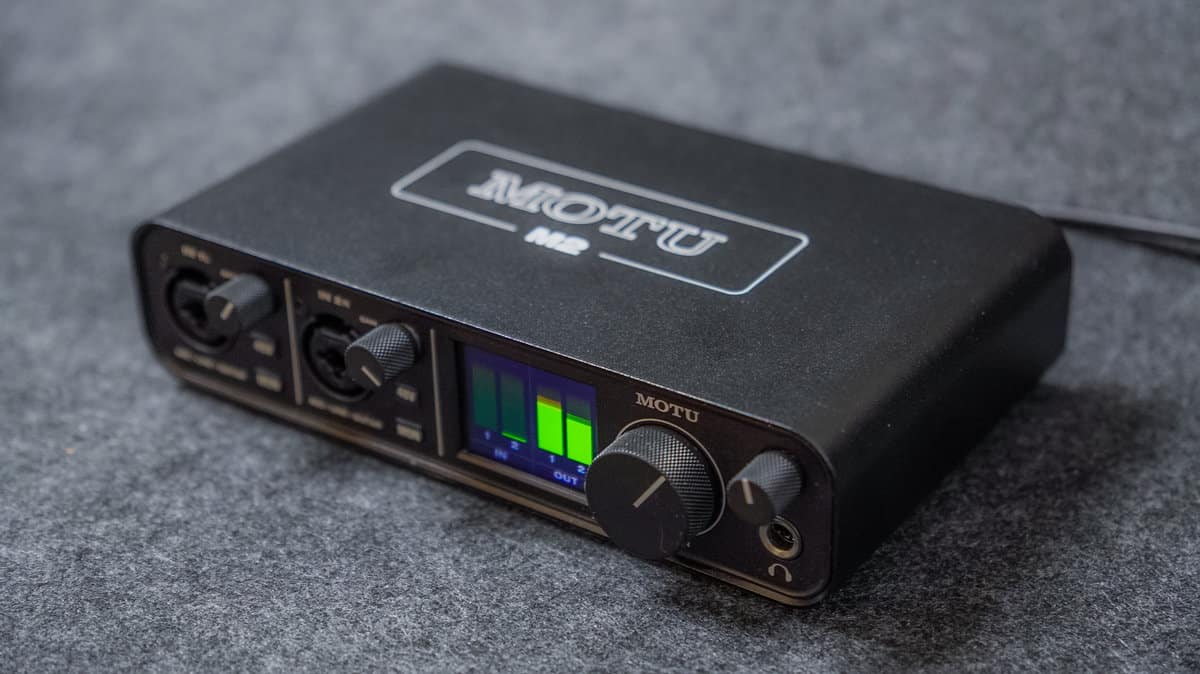 極美品】MOTU M2 オーディオインターフェイス 30分使用 MOTU M2を