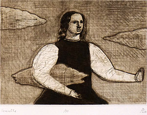 有元利夫 人物画 版画 有元利夫 絵画販売 | 絵画販売 - 東京・銀座の翠