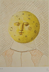 有元利夫「一千一秒物語」銅版画7点セット1983年