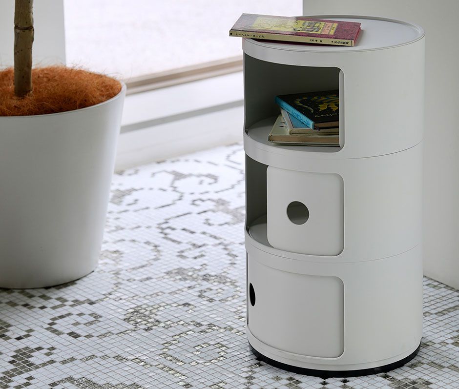 カルテル コンポニビリ ホワイト イタリア製 ラグ ライト サイド