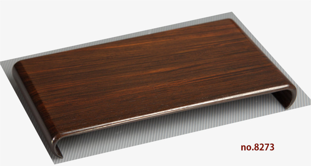 ギャラリー花台:紫檀 小さい花台幕付き 若畑作 巾29cm 大阪唐木指物 no