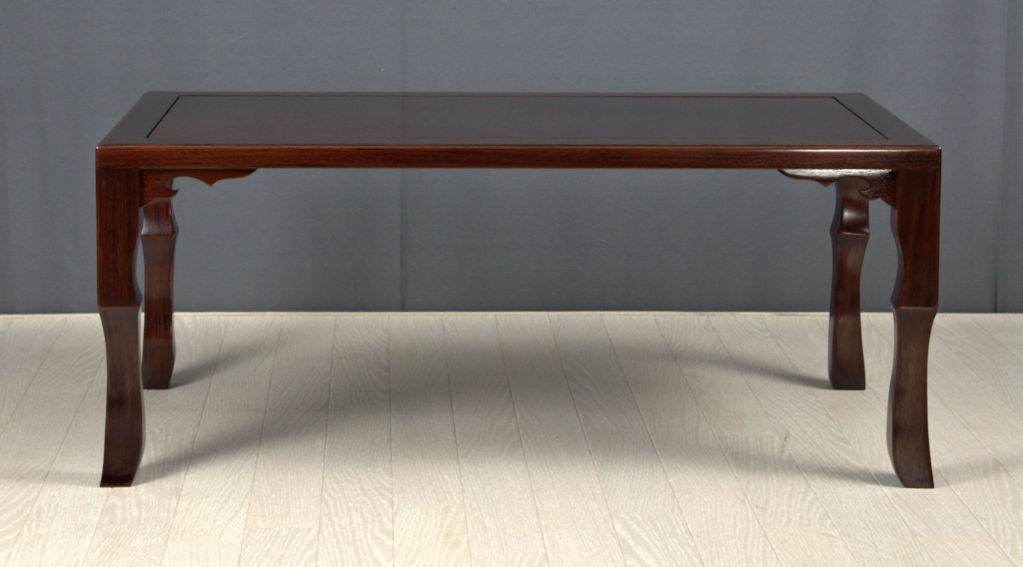 座敷机: 文机 花梨 若畑作 大阪唐木指物伝統工芸品 no.2502 / 唐木家具