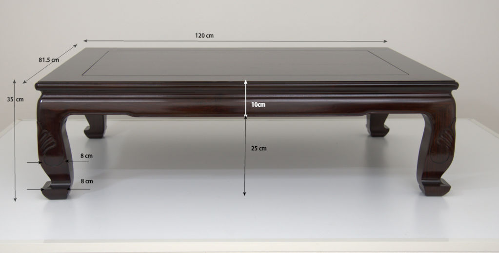 4尺机 紫檀 若葉脚無地 no.1502 / 唐木家具OSAKA