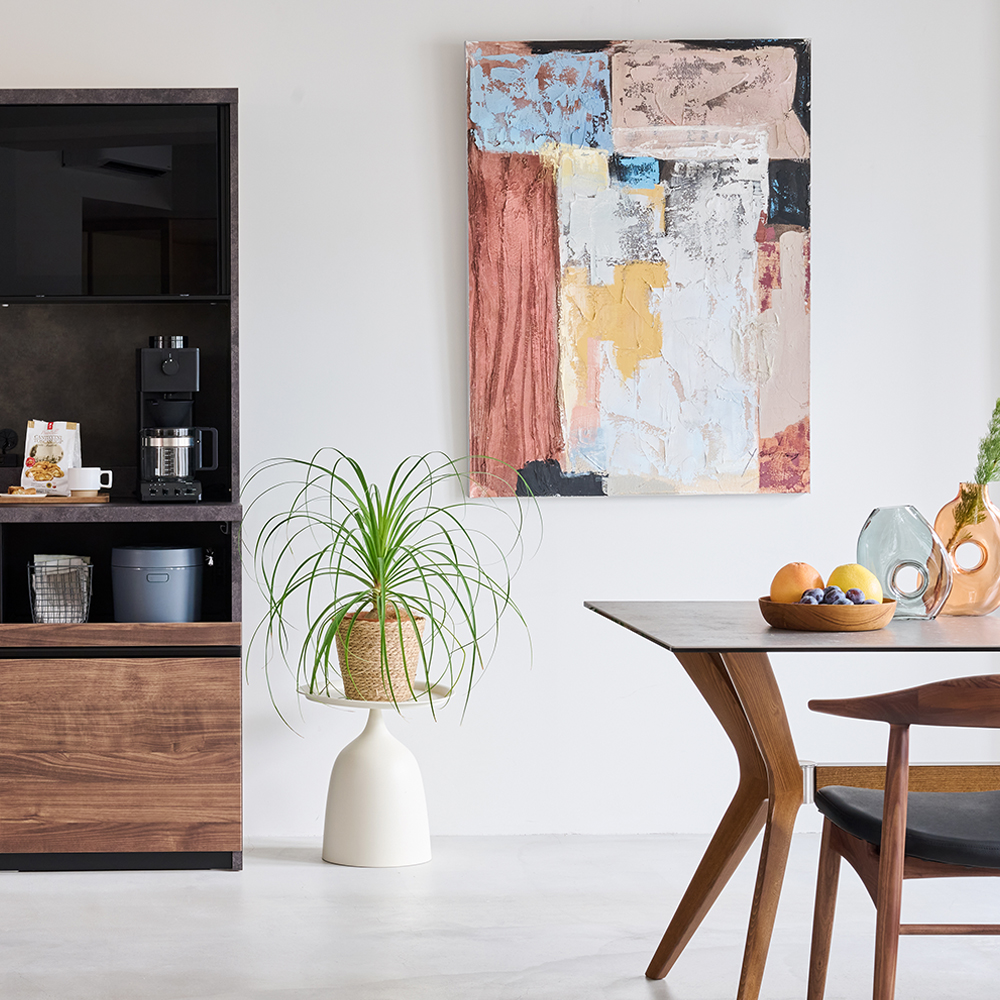 スプラッシュ オレンジ 90x120cm ピクチャー アート ｜【KARE】ドイツ