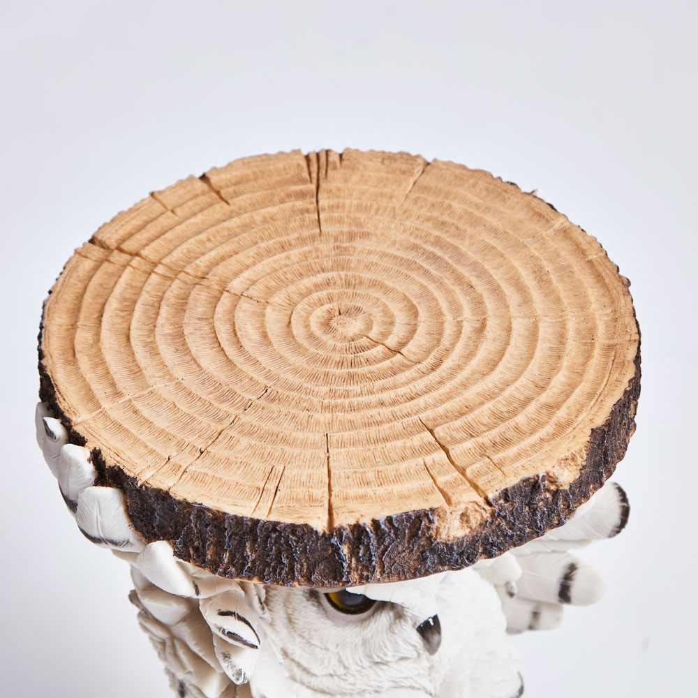 廃番】アニマルサイドテーブル オウル - サイドテーブルの通販