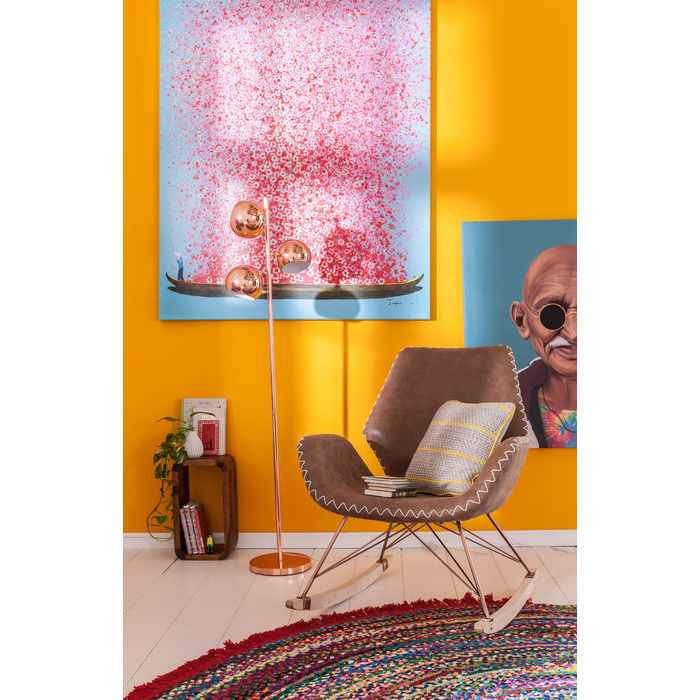 フラワーボート160x120cm タッチドピクチャー＊ ｜【KARE】ドイツの