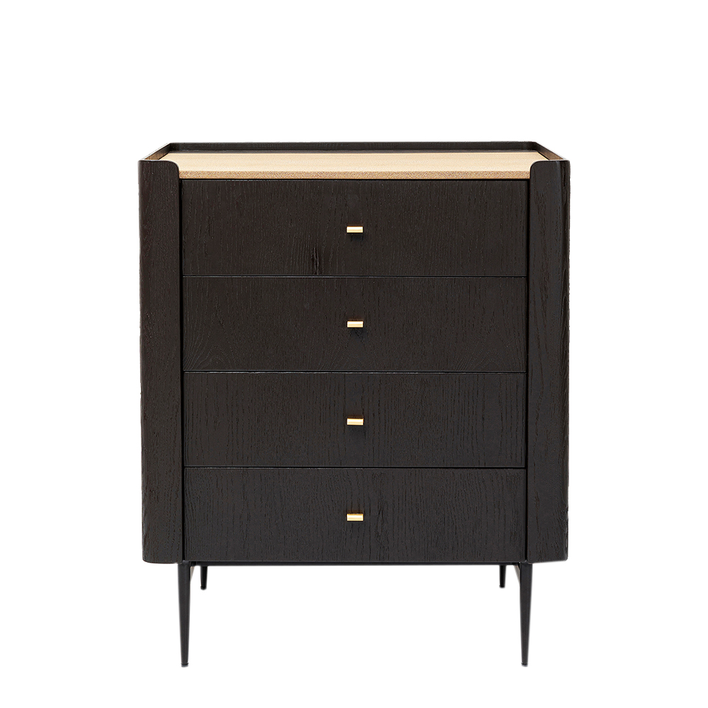 廃番】ミラノ80cm ドレッサー/キャビネット - リビングボード