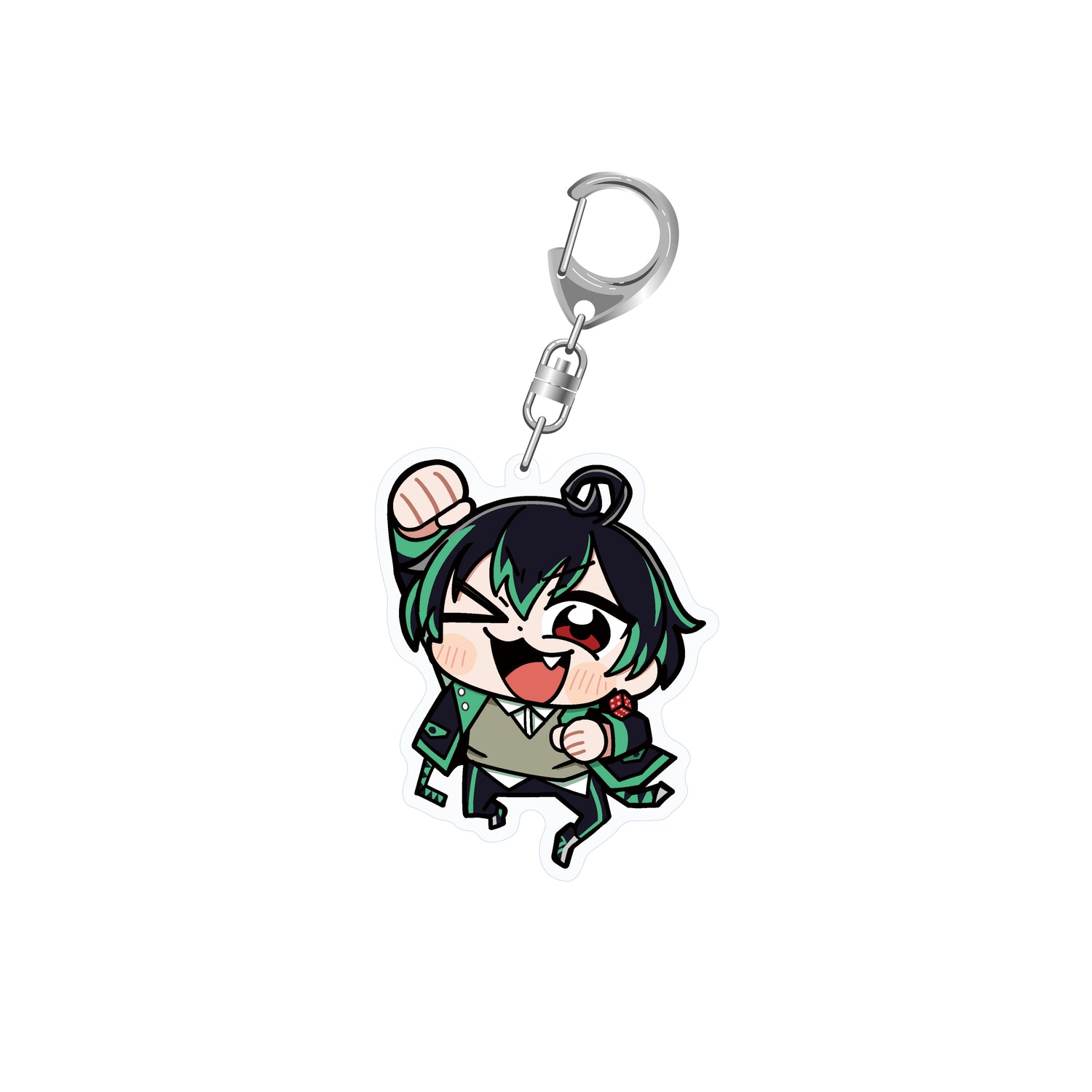 とびステ】とびユニ×大川ぶくぶ アクリルキーホルダー（のすけ