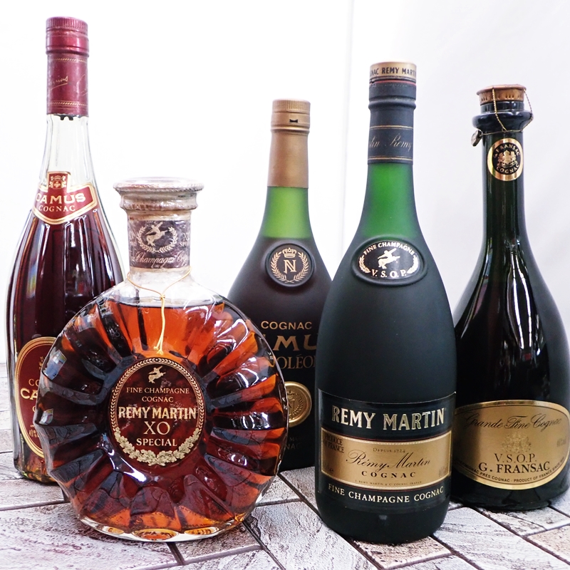 古酒 ブランデー 未開栓 レミーマルタン ナポレオン カミュ XO
