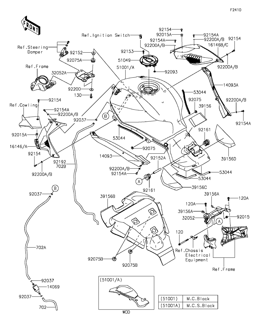 カワサキパーツ/ウエア＆グッズオンラインショップパーツ選択