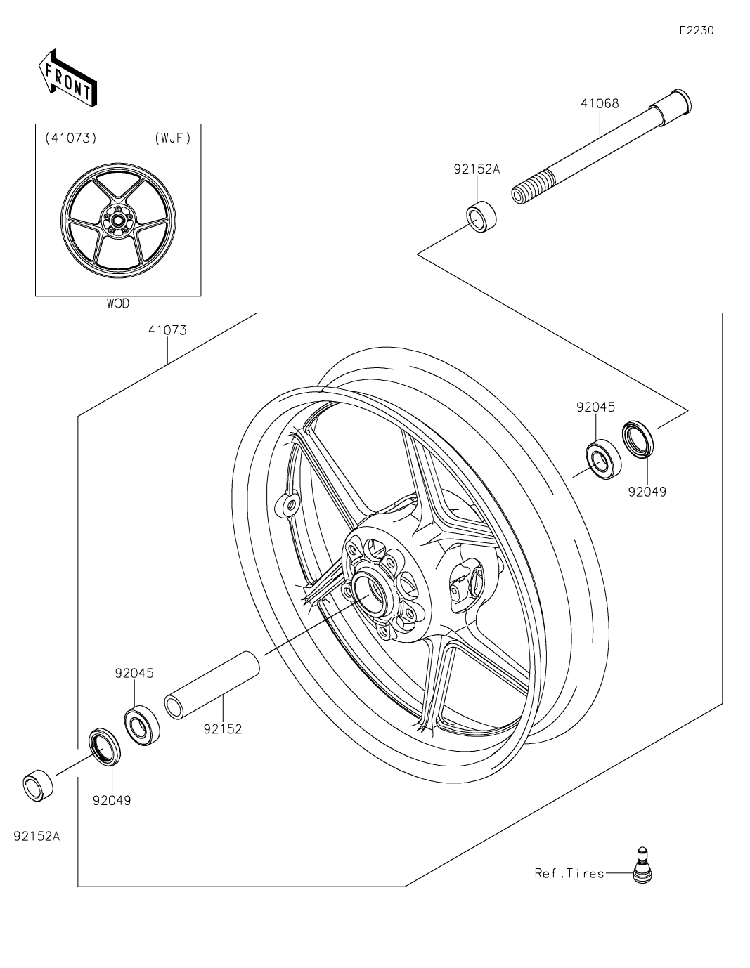 カワサキパーツ/ウエア＆グッズオンラインショップパーツ選択