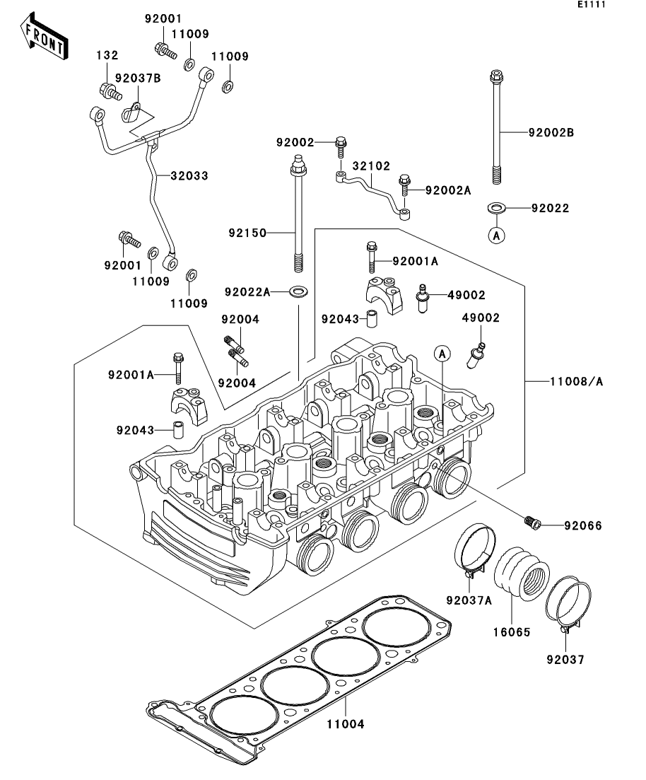 カワサキパーツ/ウエア＆グッズオンラインショップパーツイラスト一覧