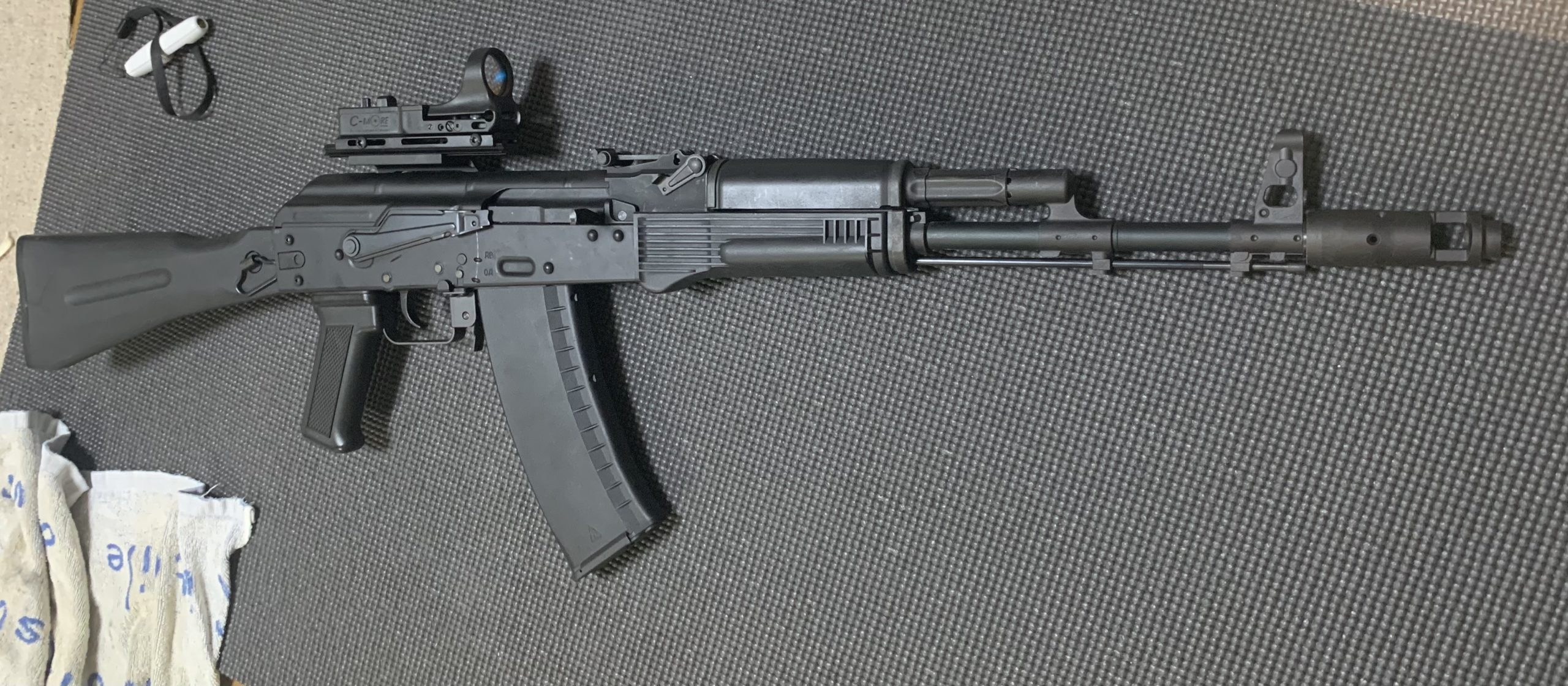 KSC AK74U ガスブロ KSC AKS74U ガスガン ガスブローバック 18歳以上用