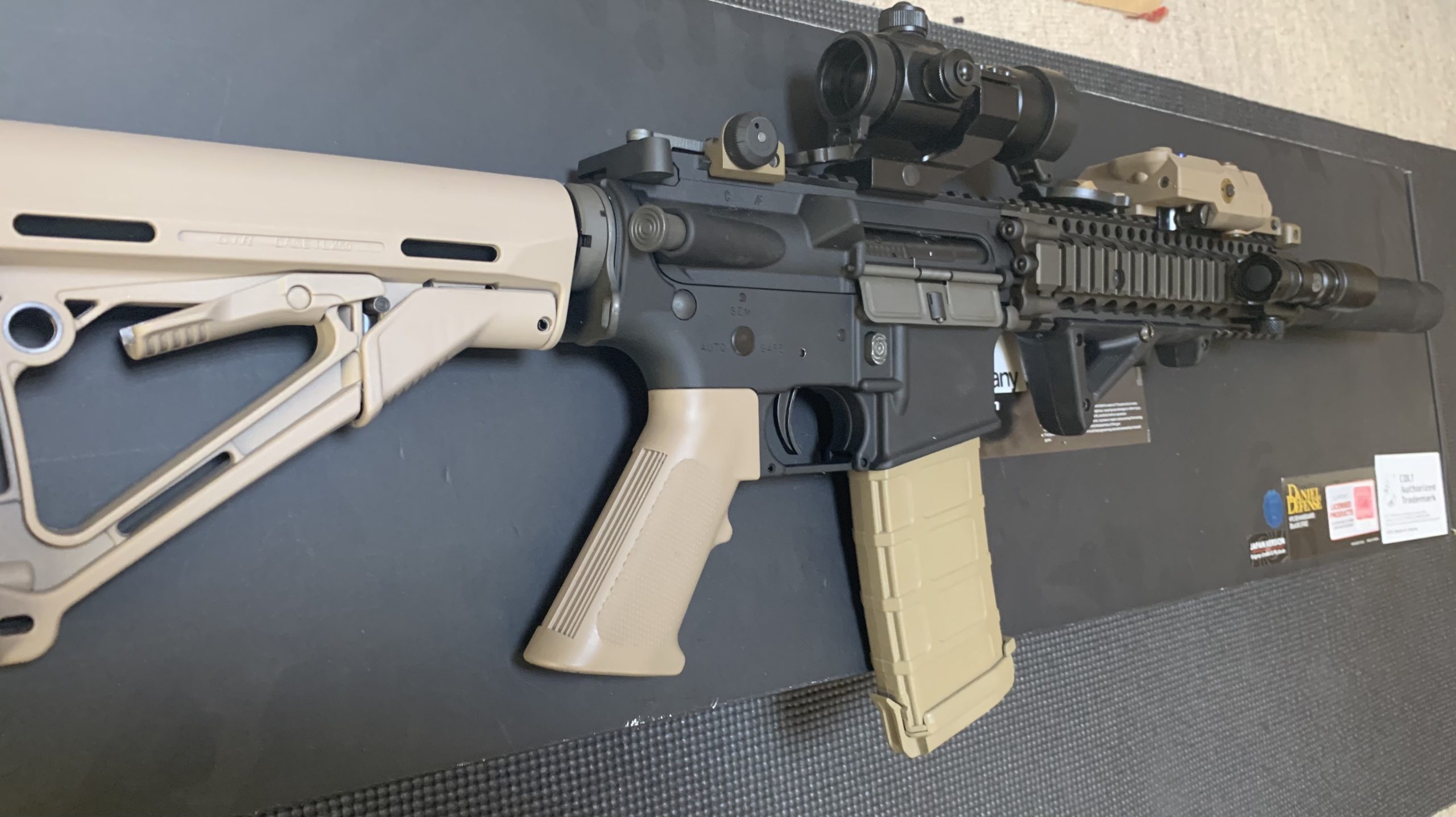 VFC 電動ガンMk18 mod1のハイサイクルカスタム:メカボックス編