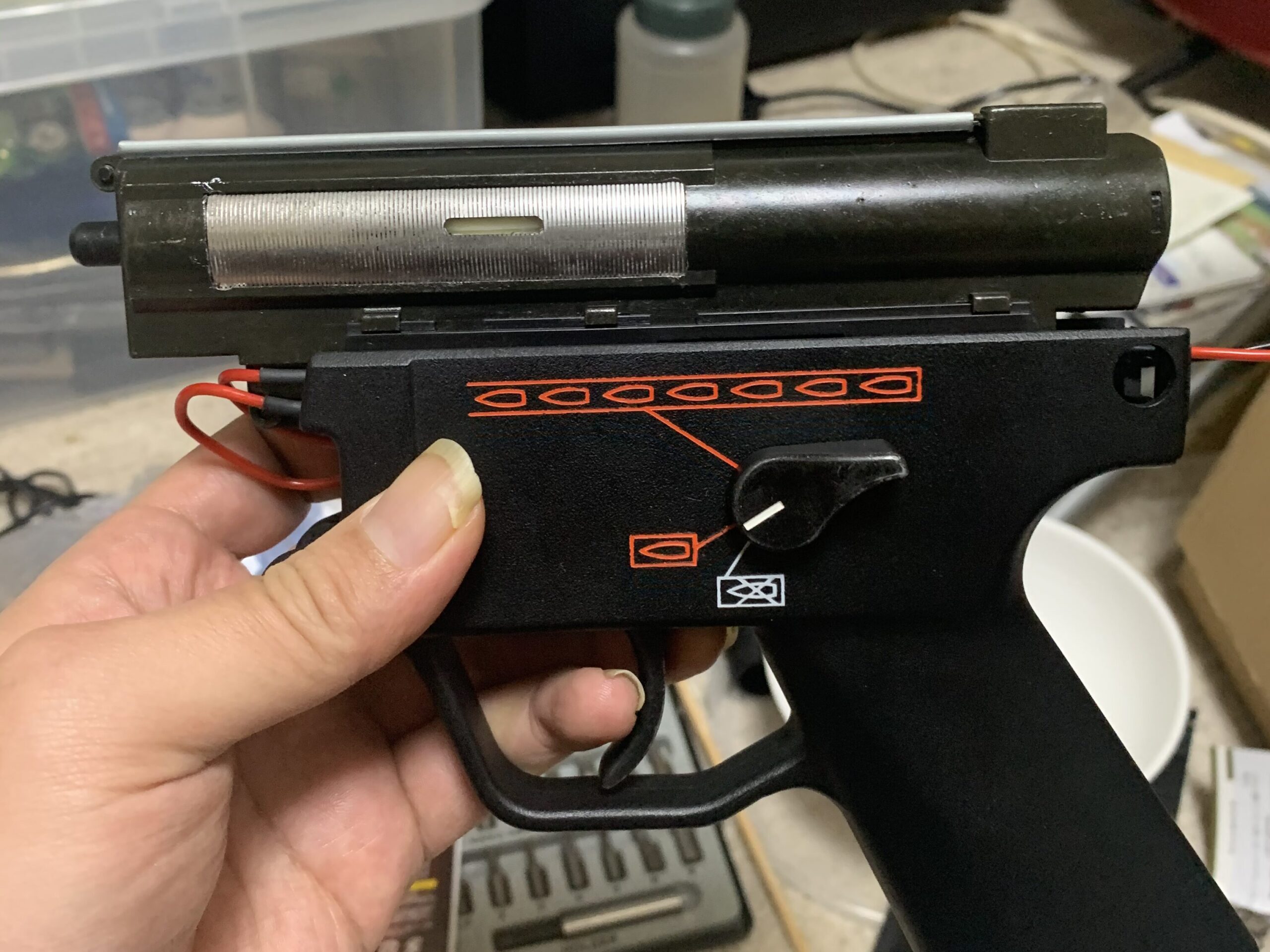 東京マルイ ハイサイクル電動ガン MP5Kのメンテナンス完了