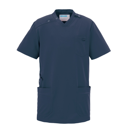 KZN714スクラブ半袖（男女兼用）(カカオブラウン/SS)｜KAZEN公式