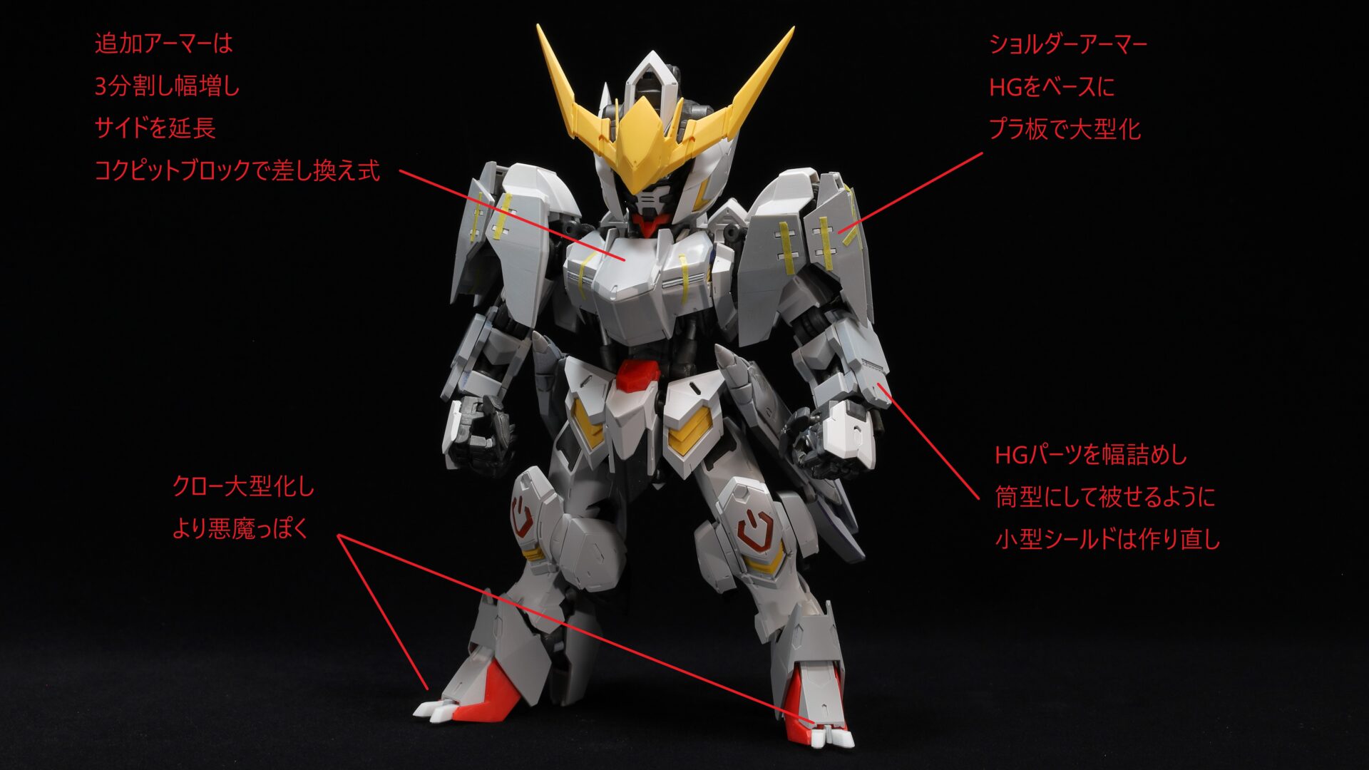 MGバルバトス MGSDバルバトス HGバルバトス セット MGSD ガンダム