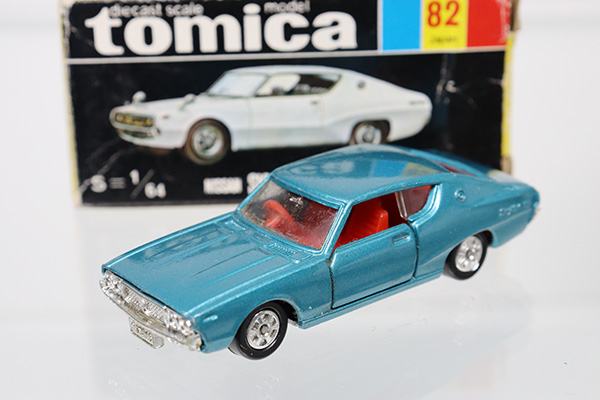 トミカ黒箱82-1 日産￼スカイライン2000 GT-X 日本製 当時物￼