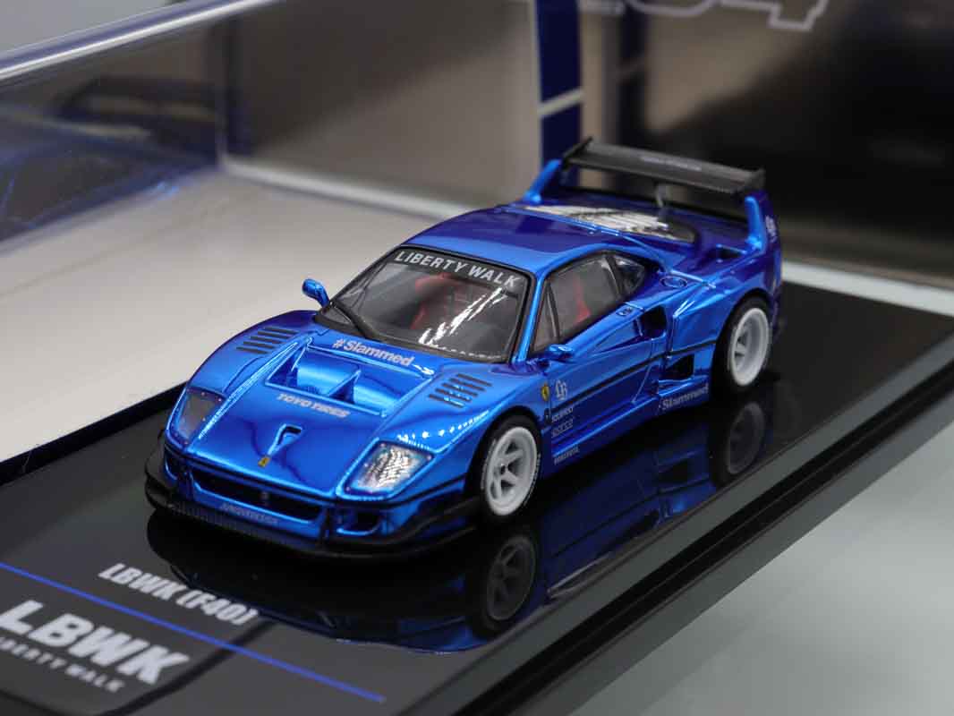 イノモデル 1/64 フェラーリ F40 LBWK チェイス Amazon.com: Inno