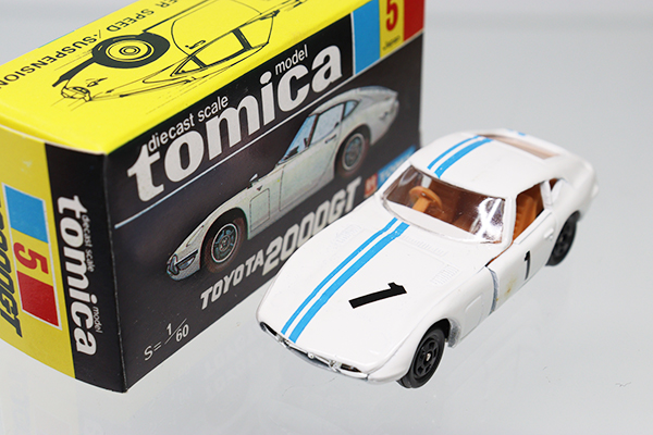 ミニカーショップ ケンボックス トミカ 黒箱☆5 1-34☆トヨタ2000GT #1