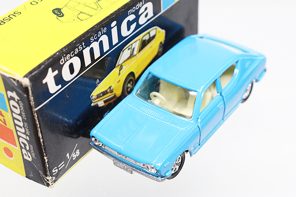 ミニカーショップ ケンボックス トミカ 黒箱☆17☆日産チェリーX-1(青