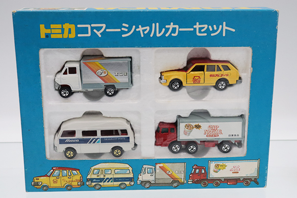 トミカ コマーシャルカーセット2 日本製 ミニカーショップ ケン