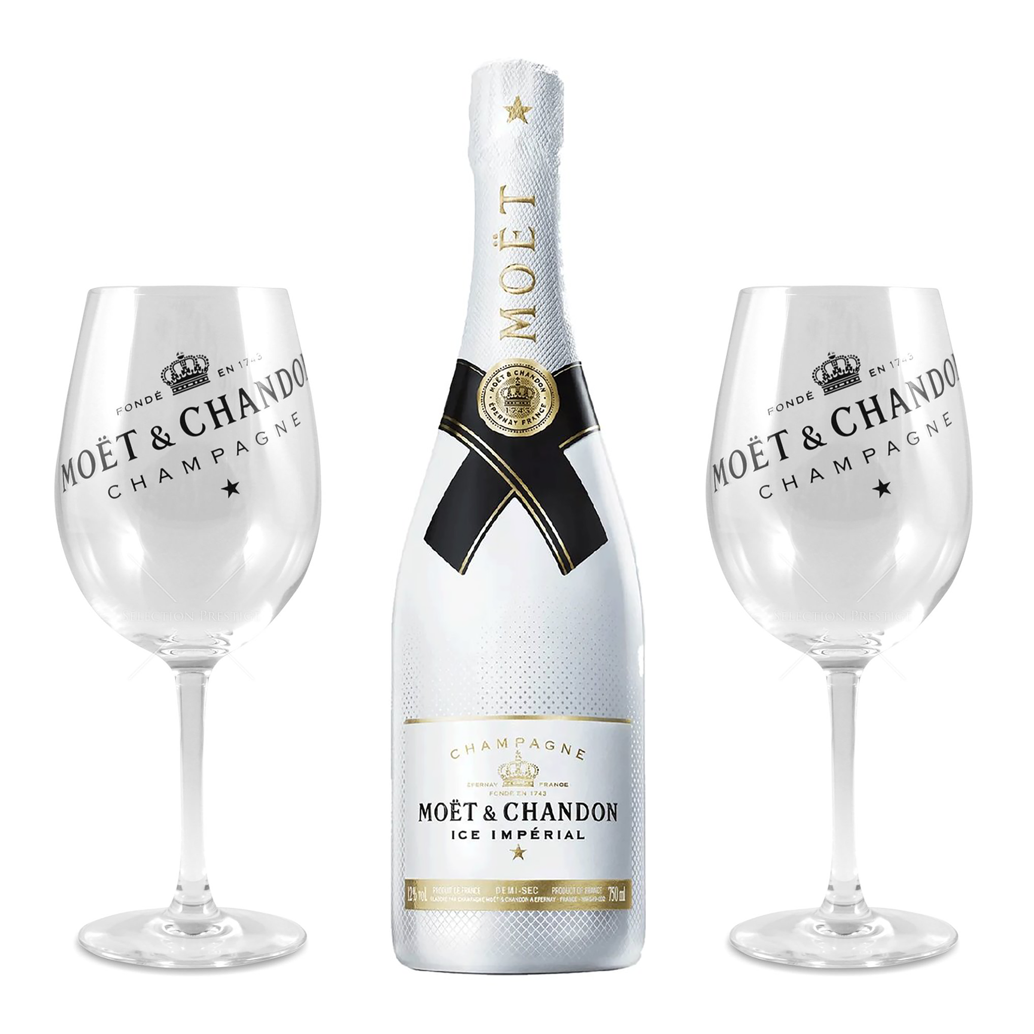 Moët & Chandon Ice Impérial + 2 Glasses Set | Kent Street Cellars