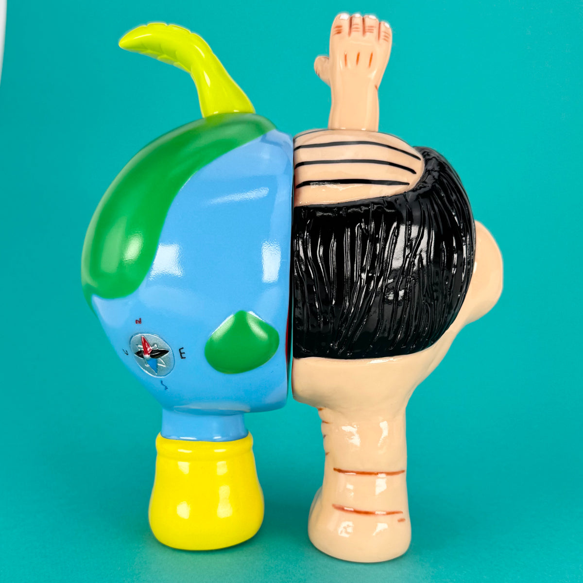 デハラユキノリ TOYTOYTOY 鬼 ソフビ ONI オニ ことでんカラー 【抽選