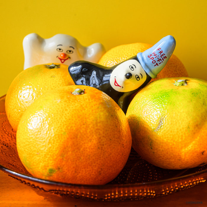 カボチャ頭の人形セット ミニチュア 作家 Amazon.co.jp: ハロウィン