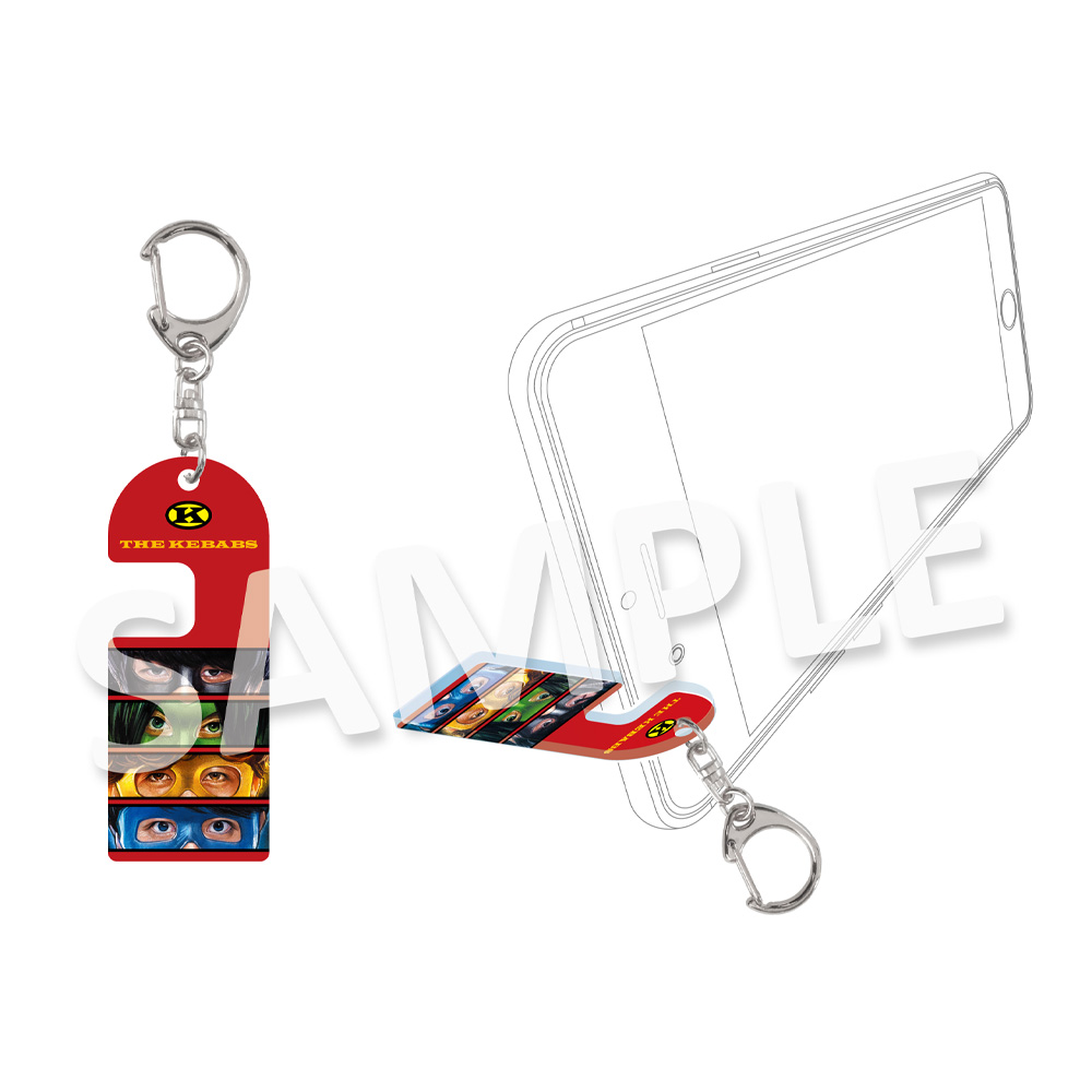 THE KEBABS歌詞第2弾アクリルキーホルダーコンプリートセット