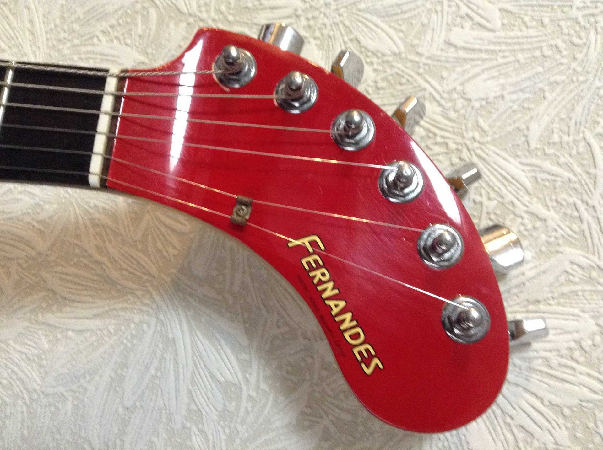 ぞうさんギター FERNANDES レッド ZO-3 フェルナンデス ZO-3 赤