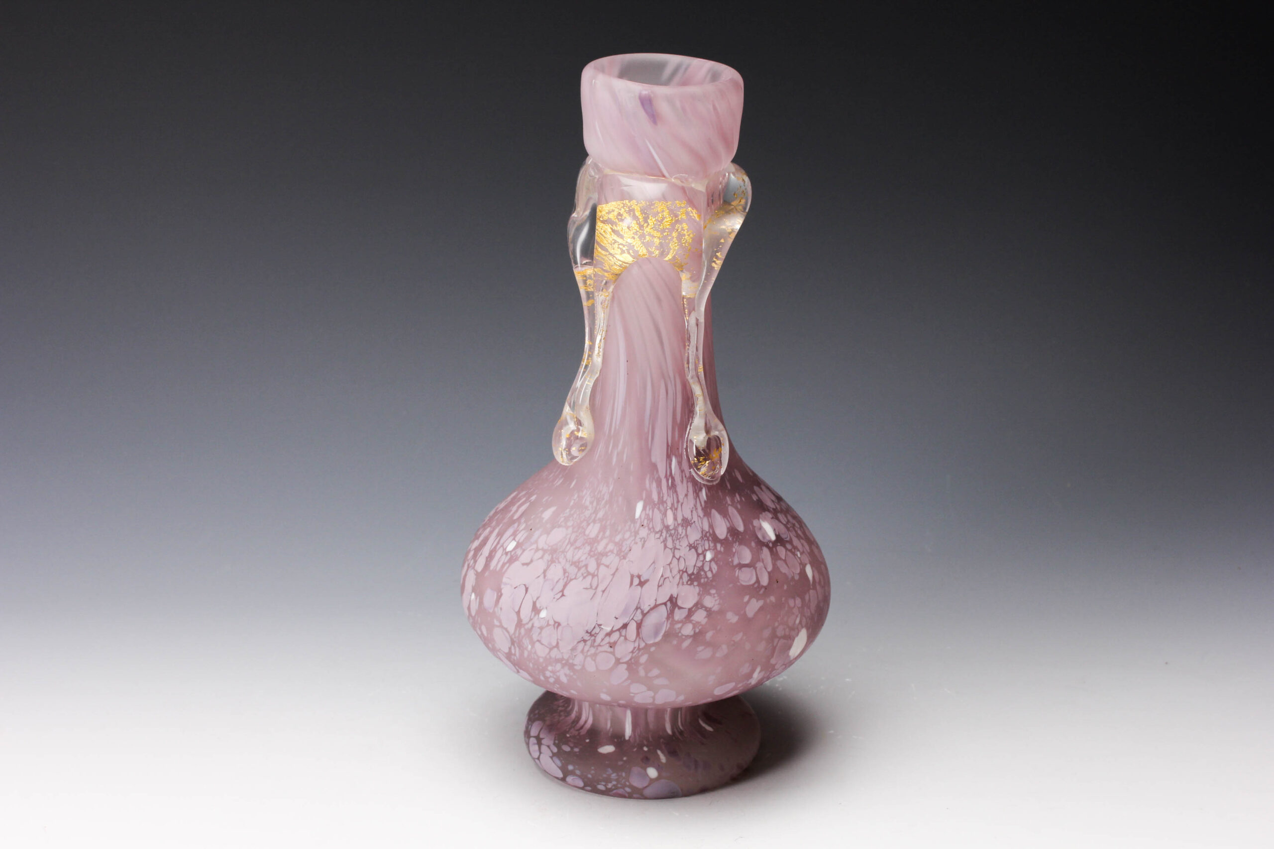 藤田喬平『流光』手吹ガラス花瓶 | 古美術佳香