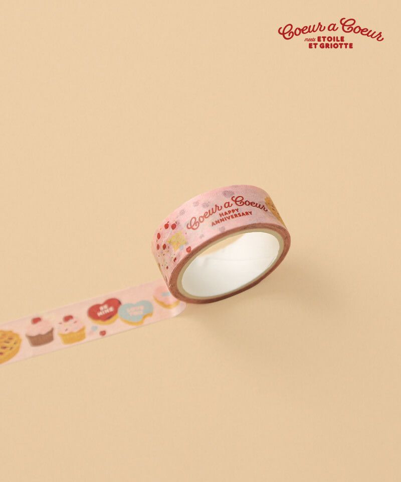 Etoile et Griotte×coeur a coeur】マスキングテープ | キムラタン