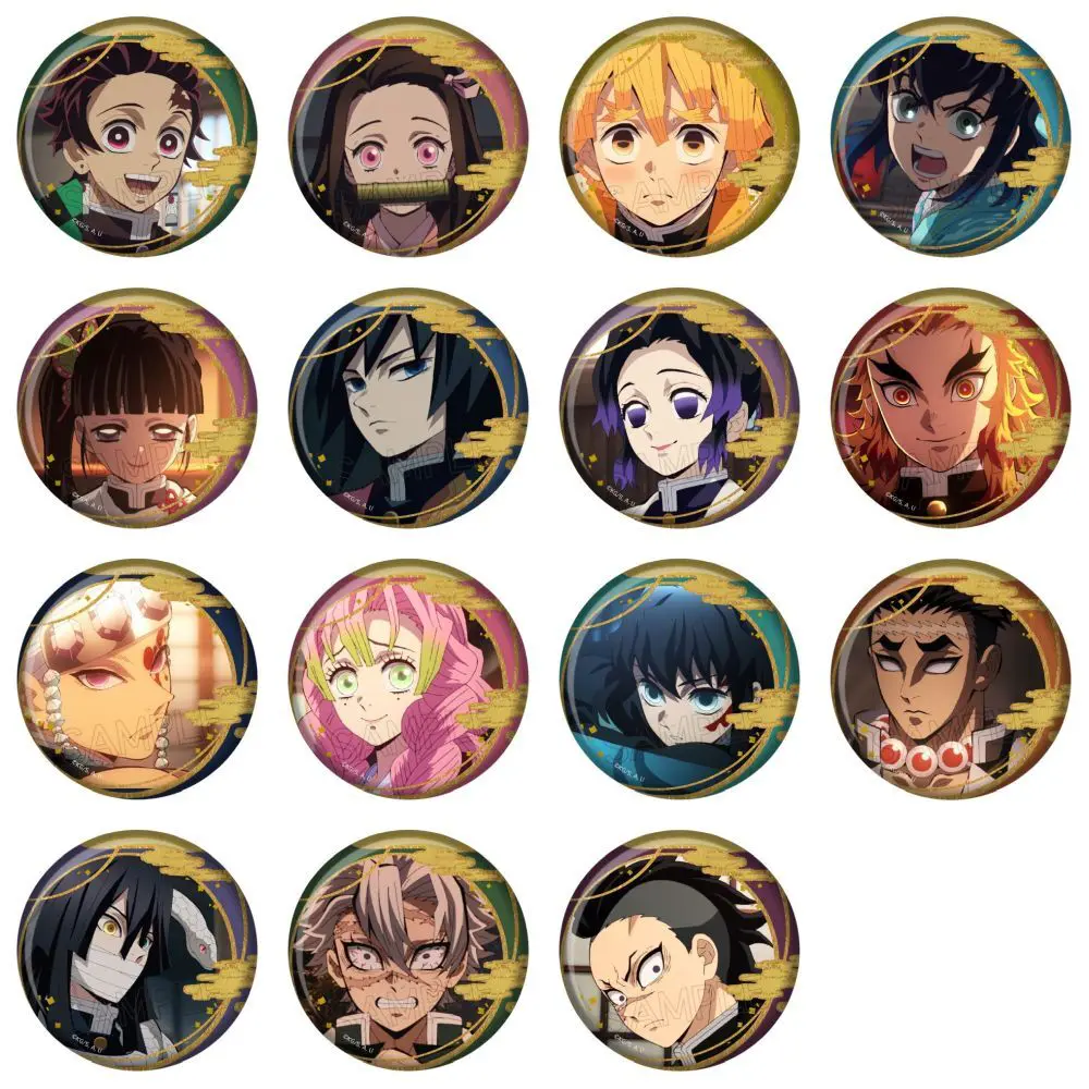 鬼滅の刃 箔押し缶バッジ Vol.2 【再販】【2026年4月発売】