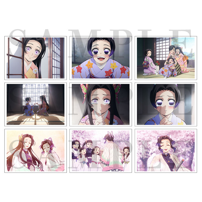 鬼滅の刃 無限城 ダイニング チェキ風ブロマイド 幼少期 胡蝶しのぶ 鬼滅