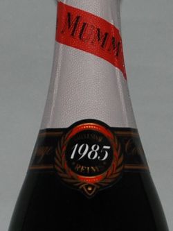 1985年シャンパン | G.H.Mumm Cordon Rouge Brut Millesime（G.H.マム