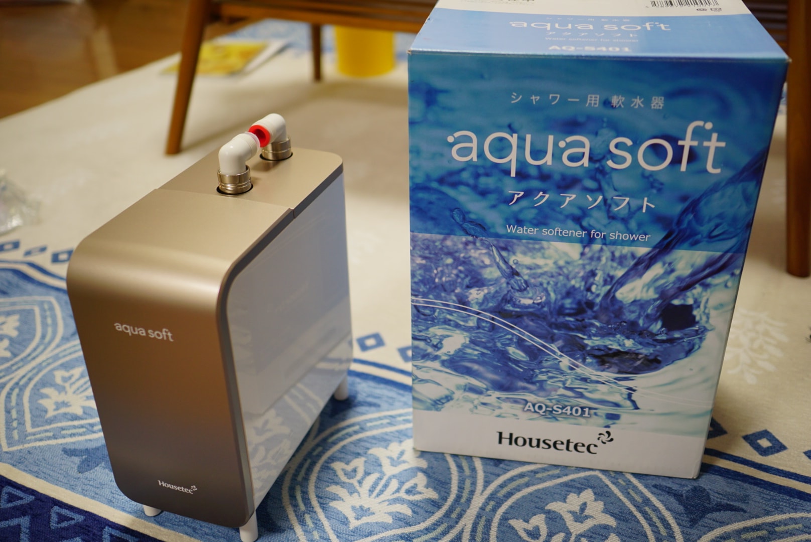 アクアソフト 【未使用】Housetec ハウステック シャワー用軟水器 aquq