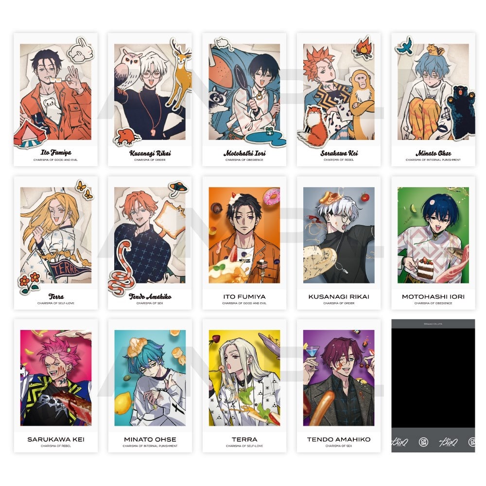 CHARISMA GARAGE OFFICIAL GOODS STORE|トレーディングチェキ風カード