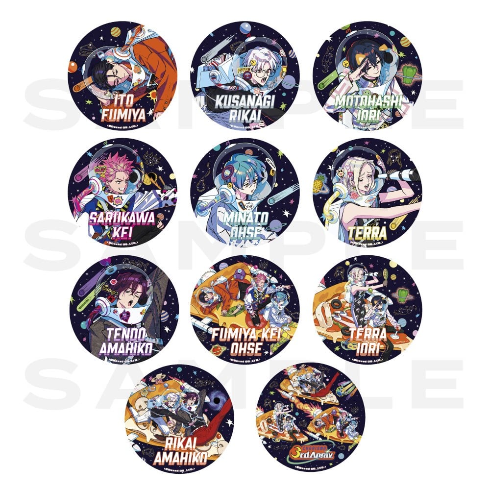 L*奨様 ファウスト MwW3 缶バッジ まほやく ファウスト 3周年 缶バッジ