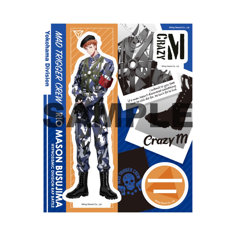 ヒプマイ ヨコハマ MTC 理鶯 アクリルスタンドキーホルダー アクスタ 6点 ヒプノシスマイク ヒプマイ 毒島メイソン理鶯 アクスタ アクリル