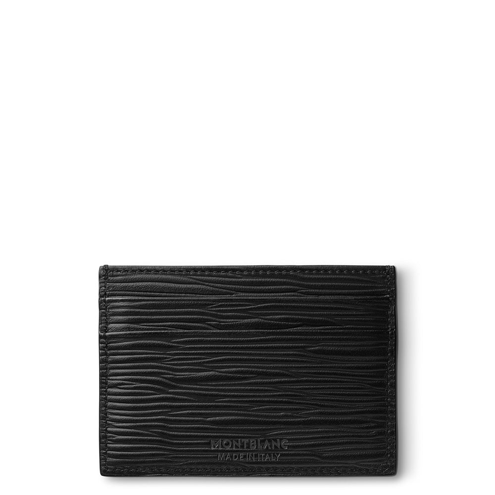 Montblanc 4810 Card Holder 5CC Black | King Jewelers