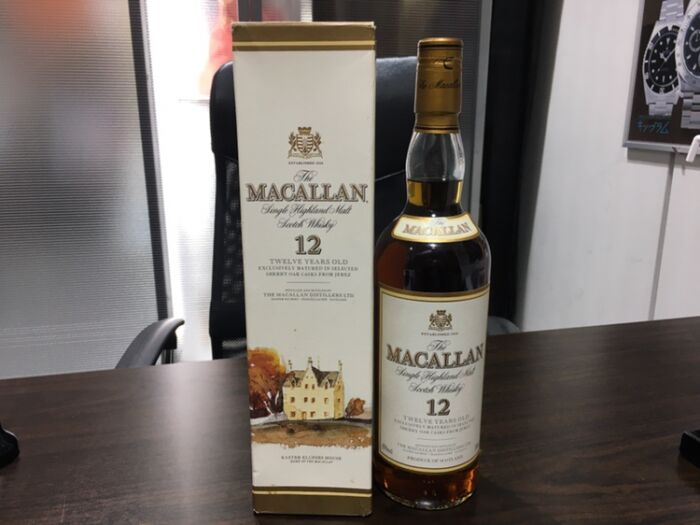 ザ・マッカラン12年 シェリーオーク 旧ボトル 古酒 レアボトル