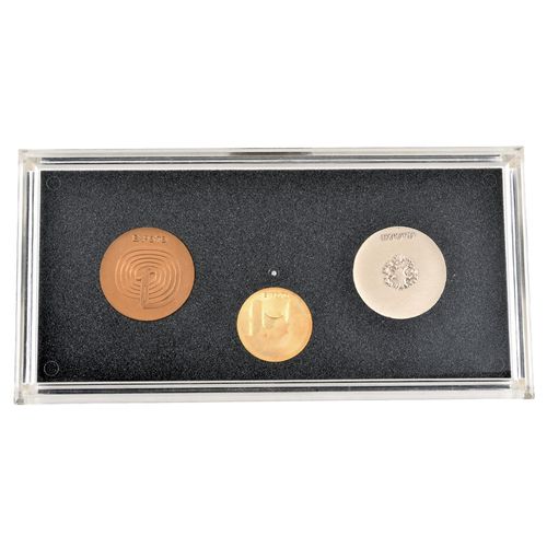 EXPO'70 記念セット金銀銅 3枚 EXPO'70 万博大阪記念メダル 金銀銅3点