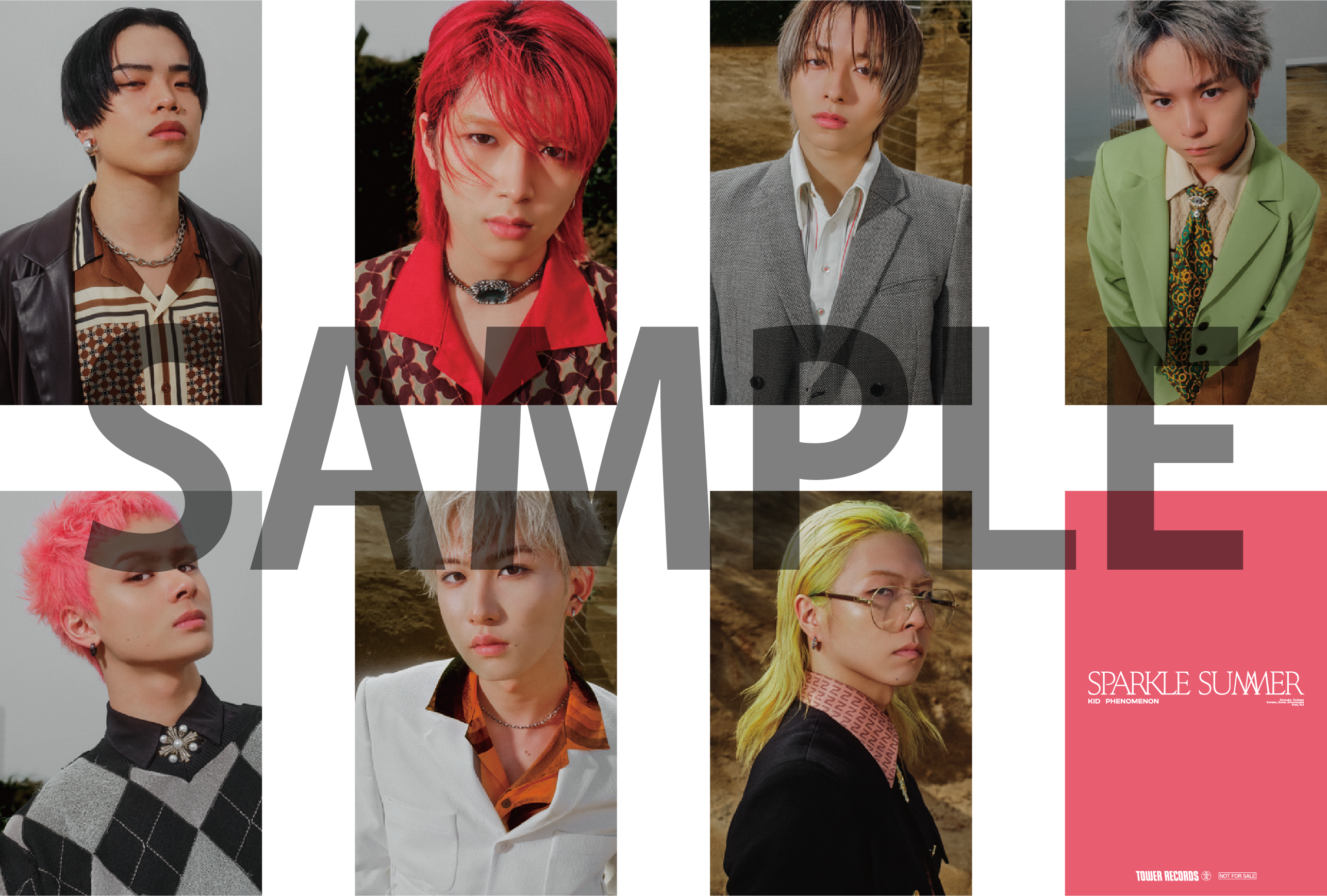 KIDPHENOMENON キドフェノ スパサマ パネル 集合 KID PHENOMENON |