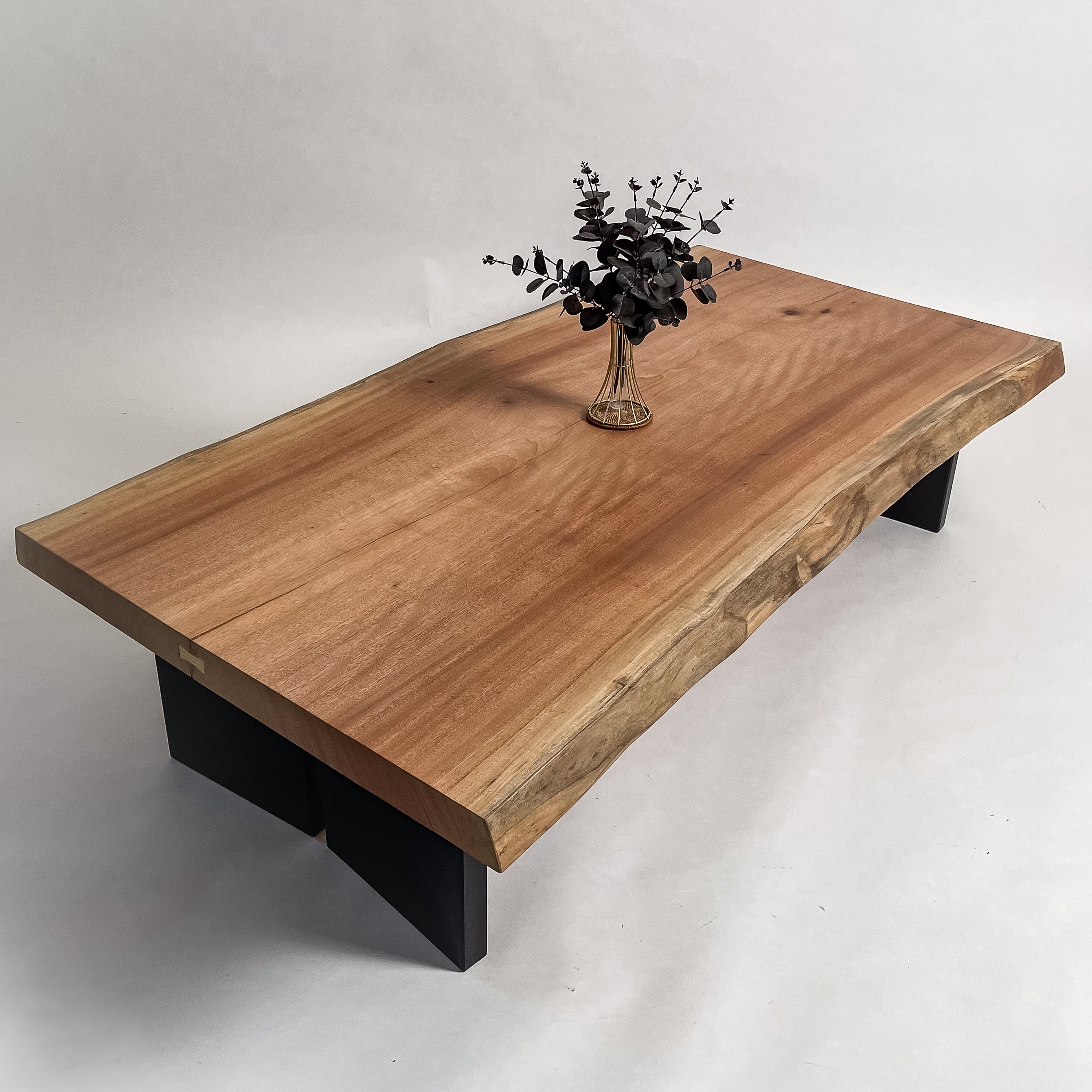 一枚板 天然木 ローテーブル 幅約124㎝ 一枚板天然木