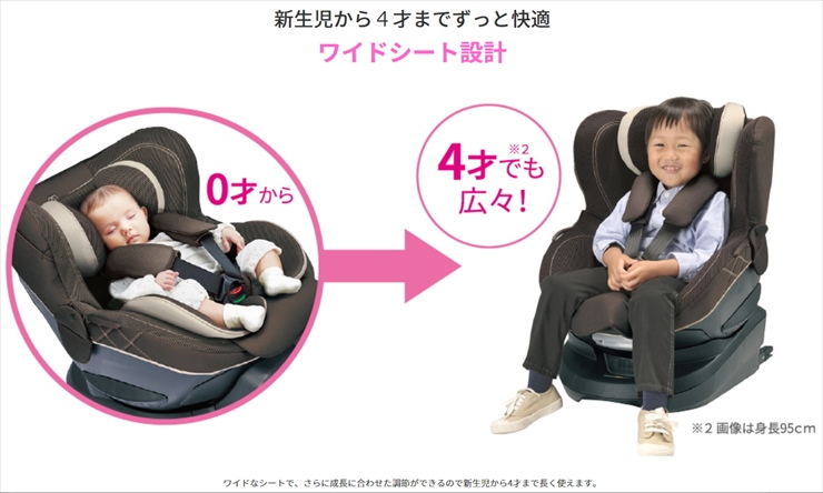 送料無料 美品 エールベベ クルット4i グランス プラチナネイビー