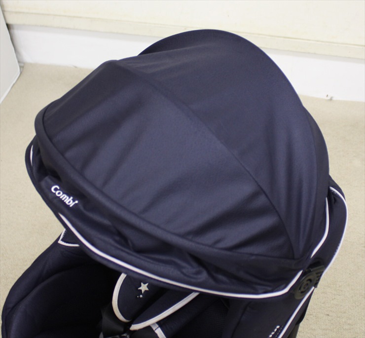 送料無料 美品 クルムーヴ ISOFIX Simplight シンプライト サファイア