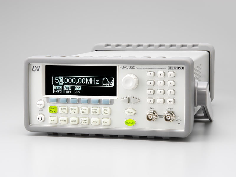 ファンクションジェネレータ FGA5050 - 菊水電子工業株式会社