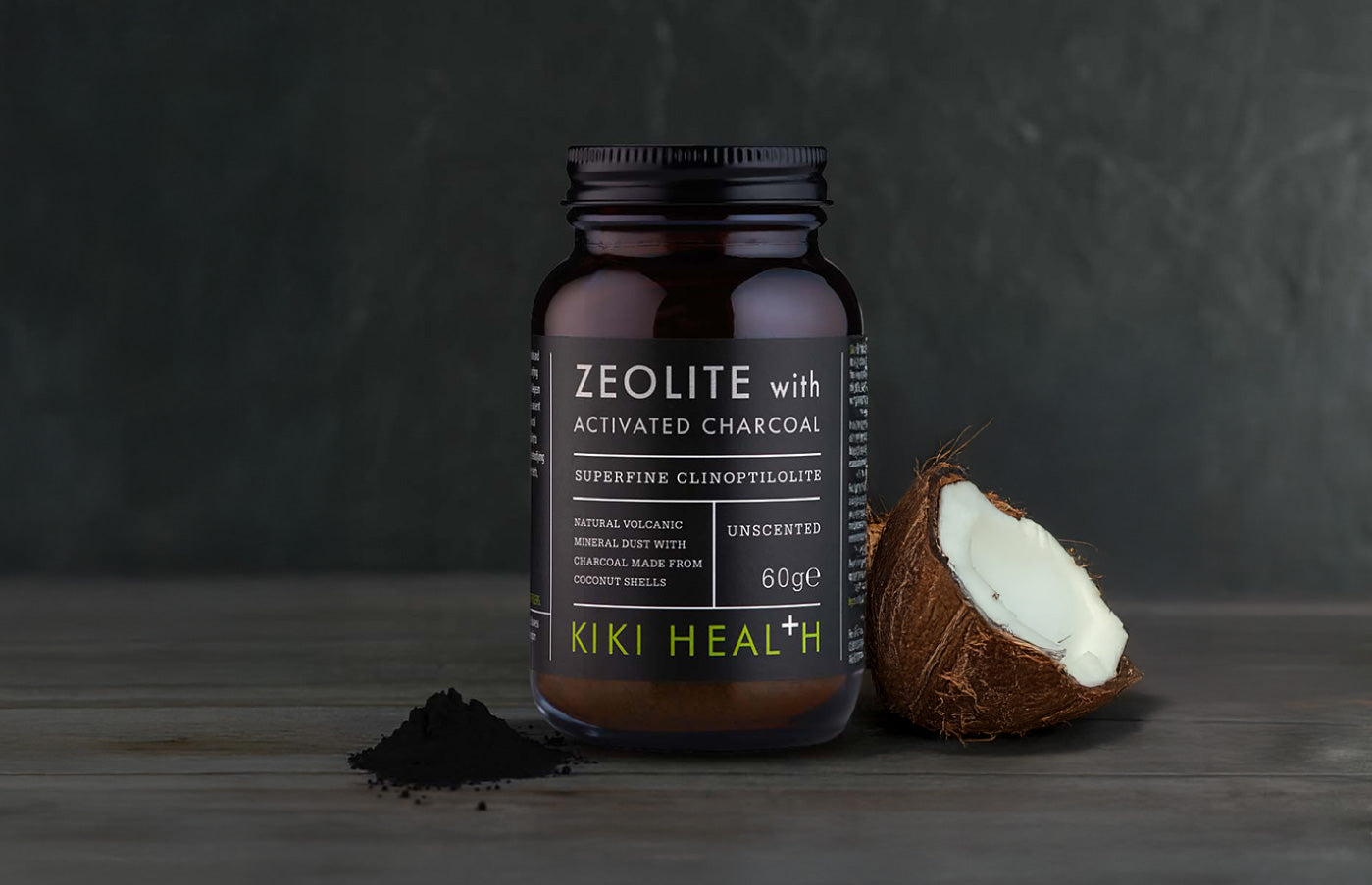 Zeolite With Activated Charcoal Powder - 60g - KIKI Health – KIKI